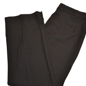 Gap High Rise Baby Boot Pants Womens 18 Black Dress Trousers Stretch Office Work
